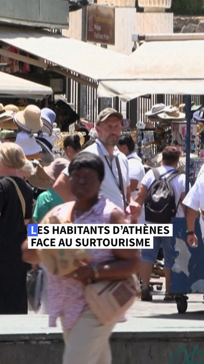 Dans le coeur historique d'Athènes, les habitants se rebiffent face à la menace du surtourisme