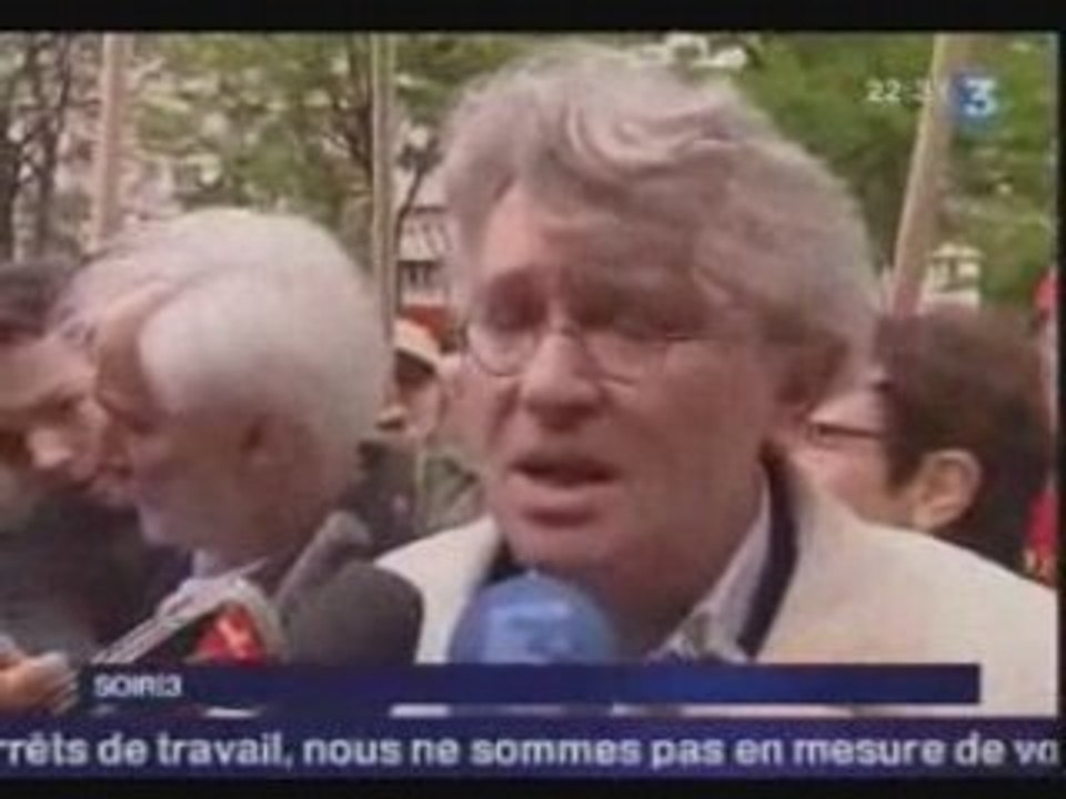 JC MAILLY SATISFAIT DE LA MOBILISATION