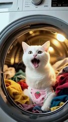 When the naughty cat takes control of the faucet... the house becomes a ruin