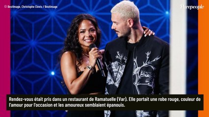 "Derrière moi, en train de me regarder" : Christina Milian publie les images de sa rencontre avec M. Pokora !