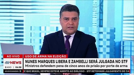 Nunes Marques libera e Zambelli será julgada no STF