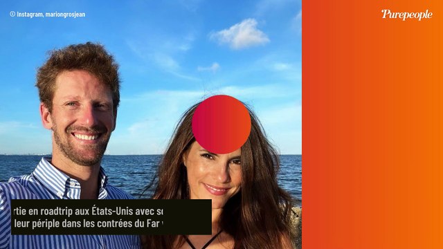 Des vacances pas comme les autres pour Marion et Romain Grosjean : leur compagnon de voyage leur cause bien des soucis