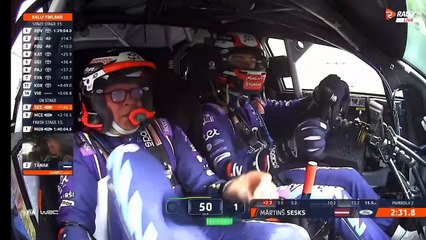 WRC Finland 2025 SS15 Sesks Fog Problem