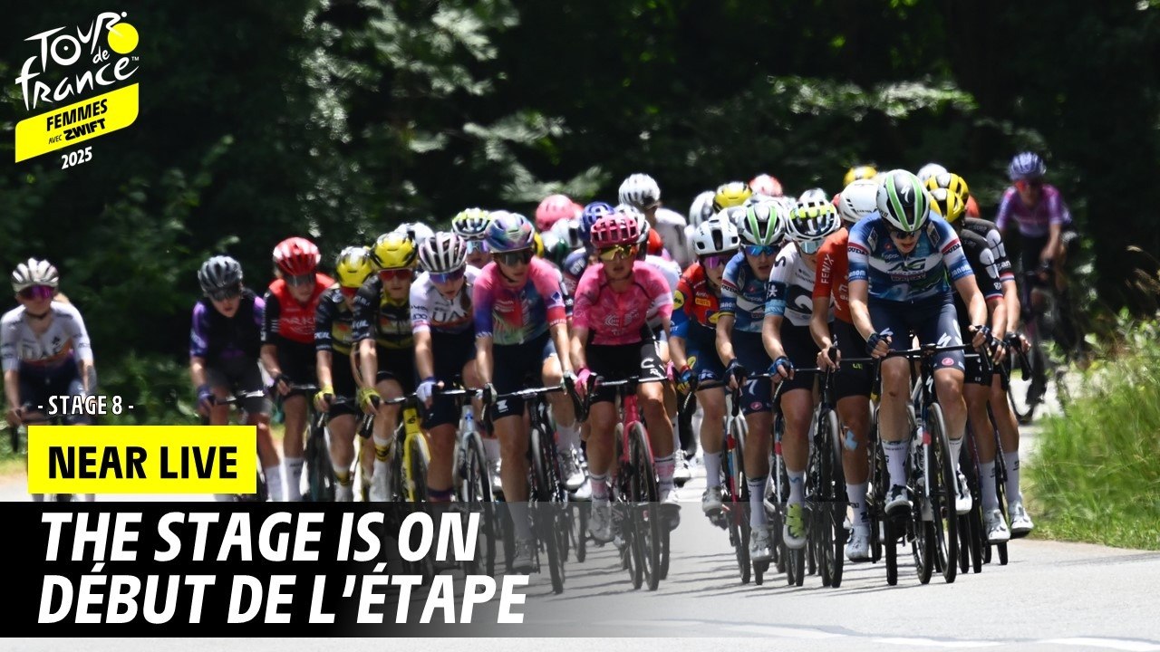 The stage is on - Stage 8 - Tour de France Femmes avec Zwift 2025