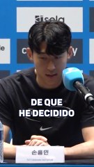 Son se despide del Tottenham: "Una de las decisiones más duras que jamás he tomado"