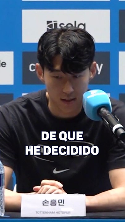Son se despide del Tottenham: "Una de las decisiones más duras que jamás he tomado"