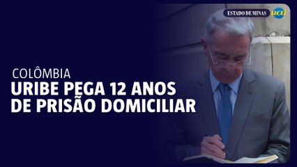 Ex-presidente da Colômbia, Uribe pega 12 anos de prisão domiciliar