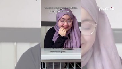 Kızının hafız oluşu karşısında babadan duygu dolu sözler!