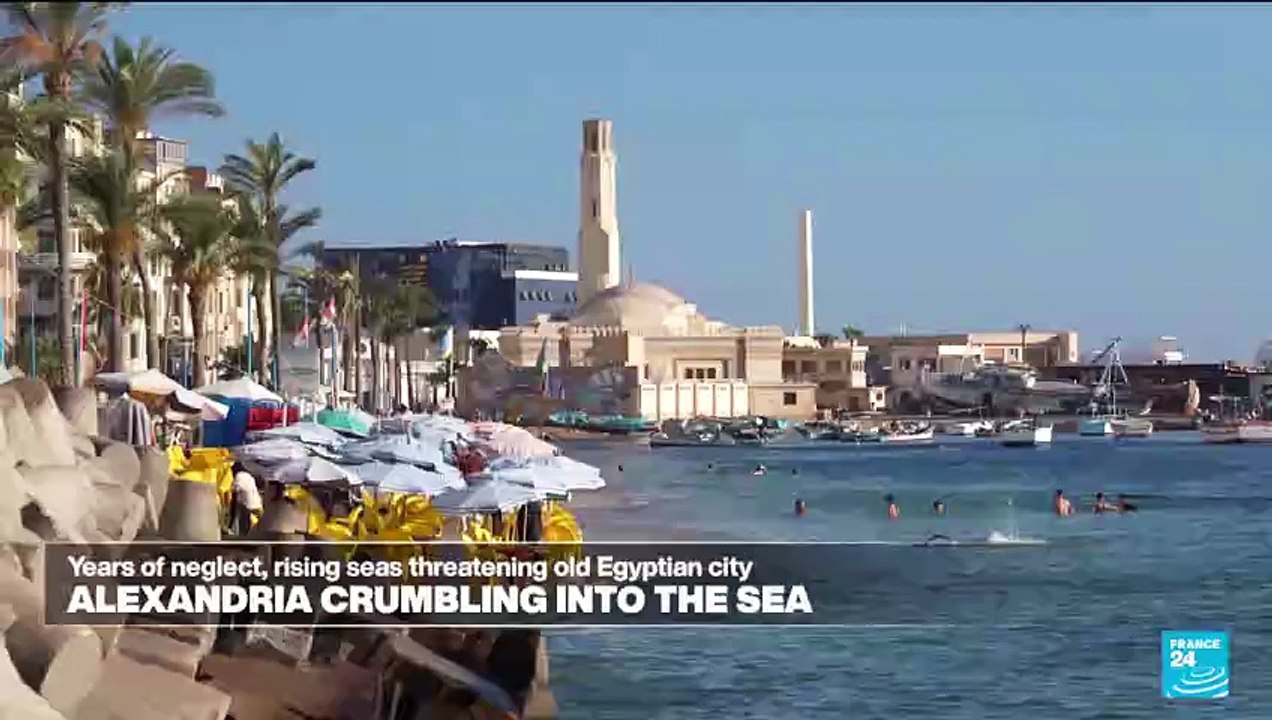 Egypt: Alexandria threatened by climate change and rising sea levels