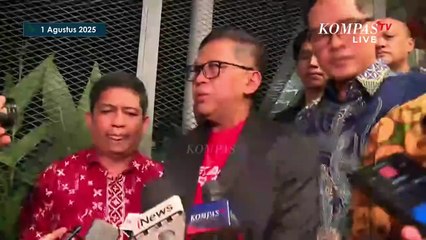 [FULL] Teriak Merdeka! Pernyataan Hasto Kristiyanto Usai Bebas, Terima Amnesti dari Presiden Prabowo