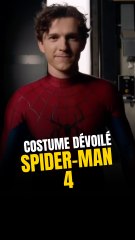 Nouveau costume de Tom Holland dans Spider-Man 4