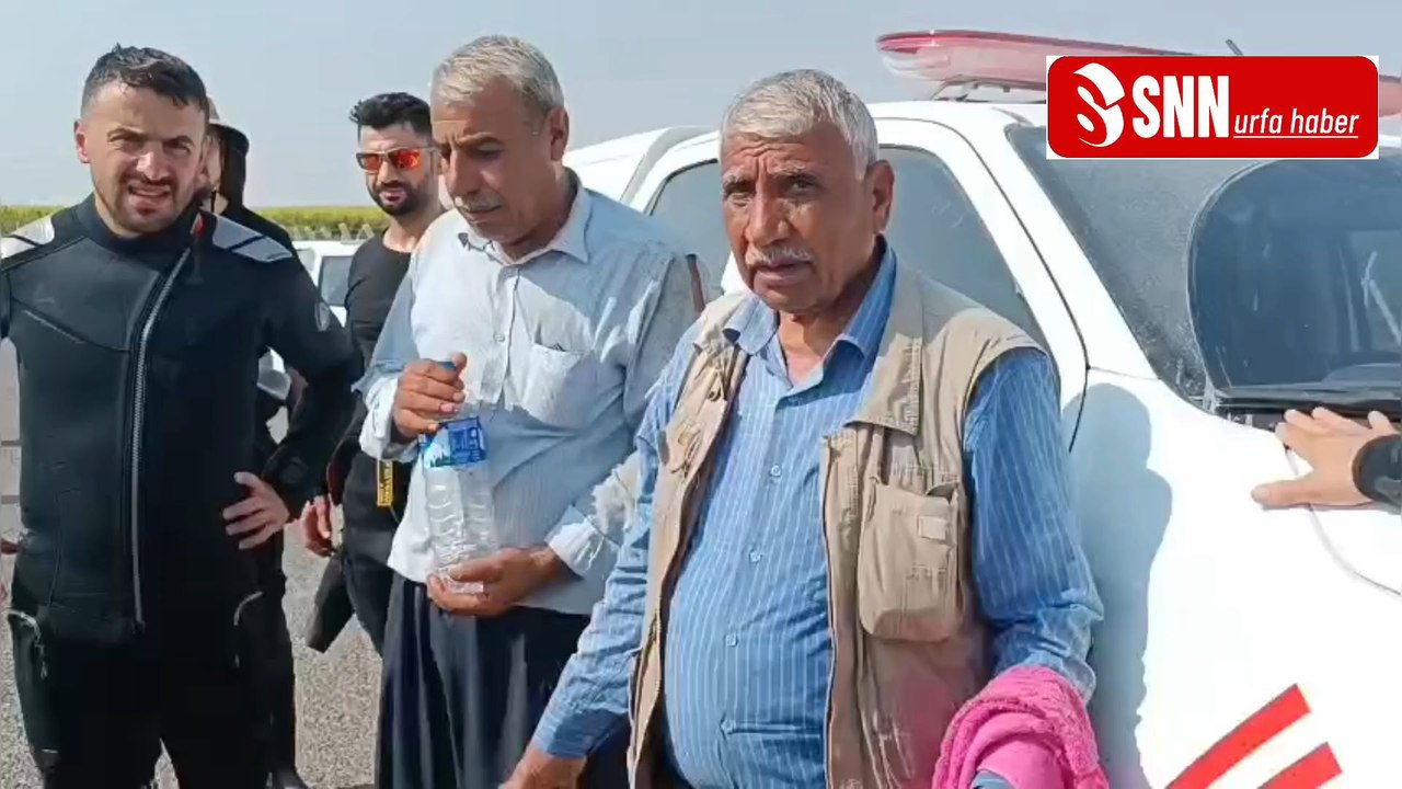 Şanlıurfa’da kaybolan bir genci arama çalışmaları sırasında, aynı noktada bir otomobilin sulama kanalına düşmesi paniğe neden oldu