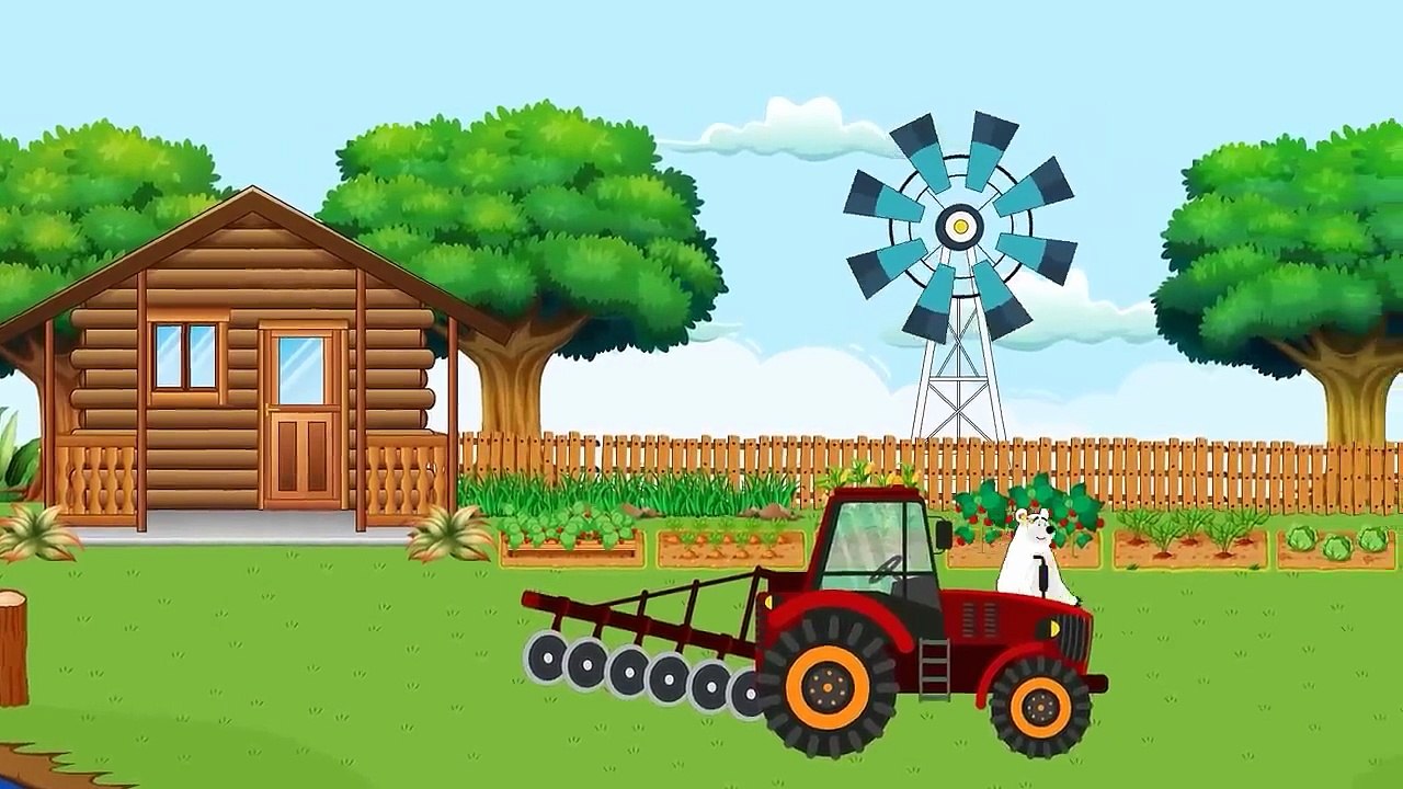 Bear’s Apple Farm Repairing the Apple Harvester 🚜🍏   Bear's Garage Animation   Turbo Fixers