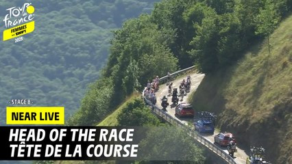 Head of the race  - Stage 8 - Tour de France Femmes avec Zwift 2025