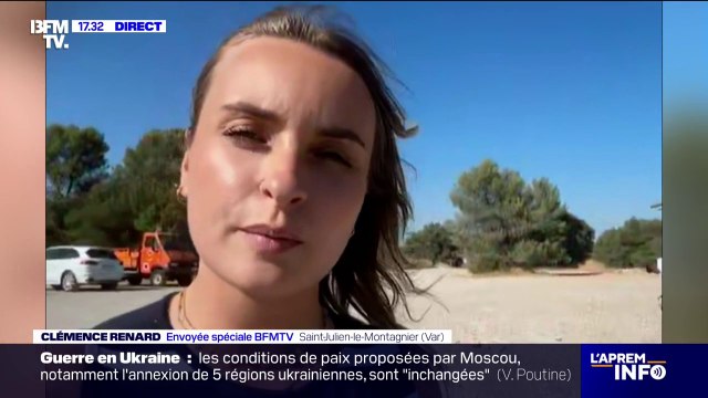 Dans le Var, un feu de forêt s'est déclenché dans l'après-midi, il est désormais stabilisé