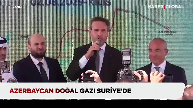 Azerbaycan gazı Suriye'ye akıyor: 5 milyon hanenin elektrik ihtiyacı karşılanmış olacak