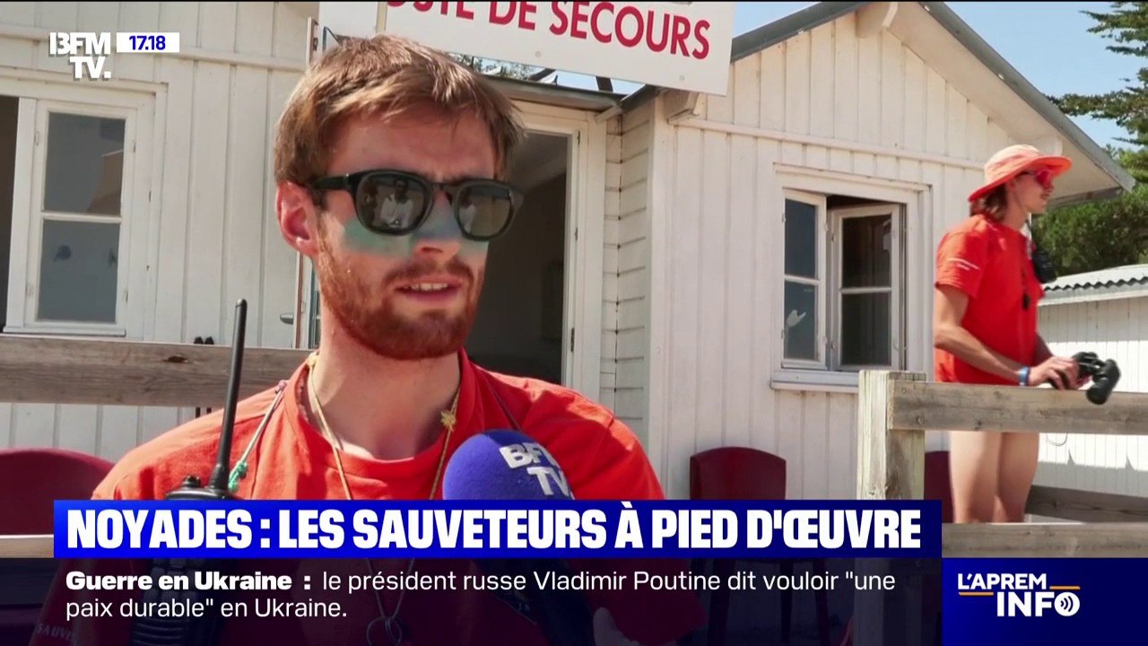 Baignade entre les drapeaux, courants et météo... Les nageurs sauveteurs veulent sensibiliser les touristes aux risques de noyade