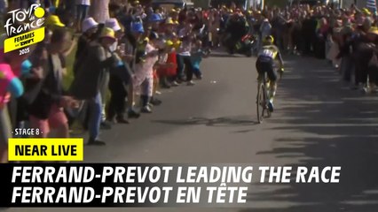 Ferrand-Prevot leading the race - Stage 8 - Tour de France Femmes avec Zwift 2025