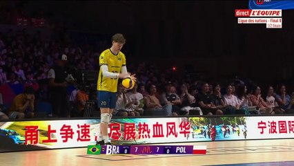 Le replay de Brésil - Pologne - Volley-ball - Ligue des Nations - Volley-ball