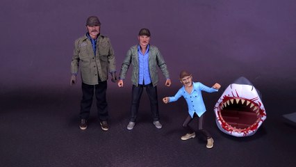 NECA Toys Jaws 50th Anniversary Ultimate Sam Quint Action Figure Review