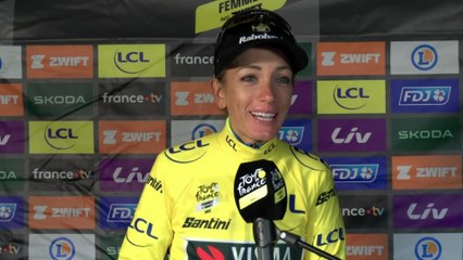 Tour de France Femmes 2025 - Pauline Ferrand-Prévot : "C'est un rêve de porter ce maillot Jaune..."