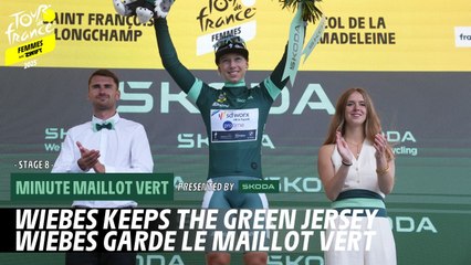 Škoda Green Jersey Minute - Stage 8 - Tour de France Femmes avec Zwift 2025
