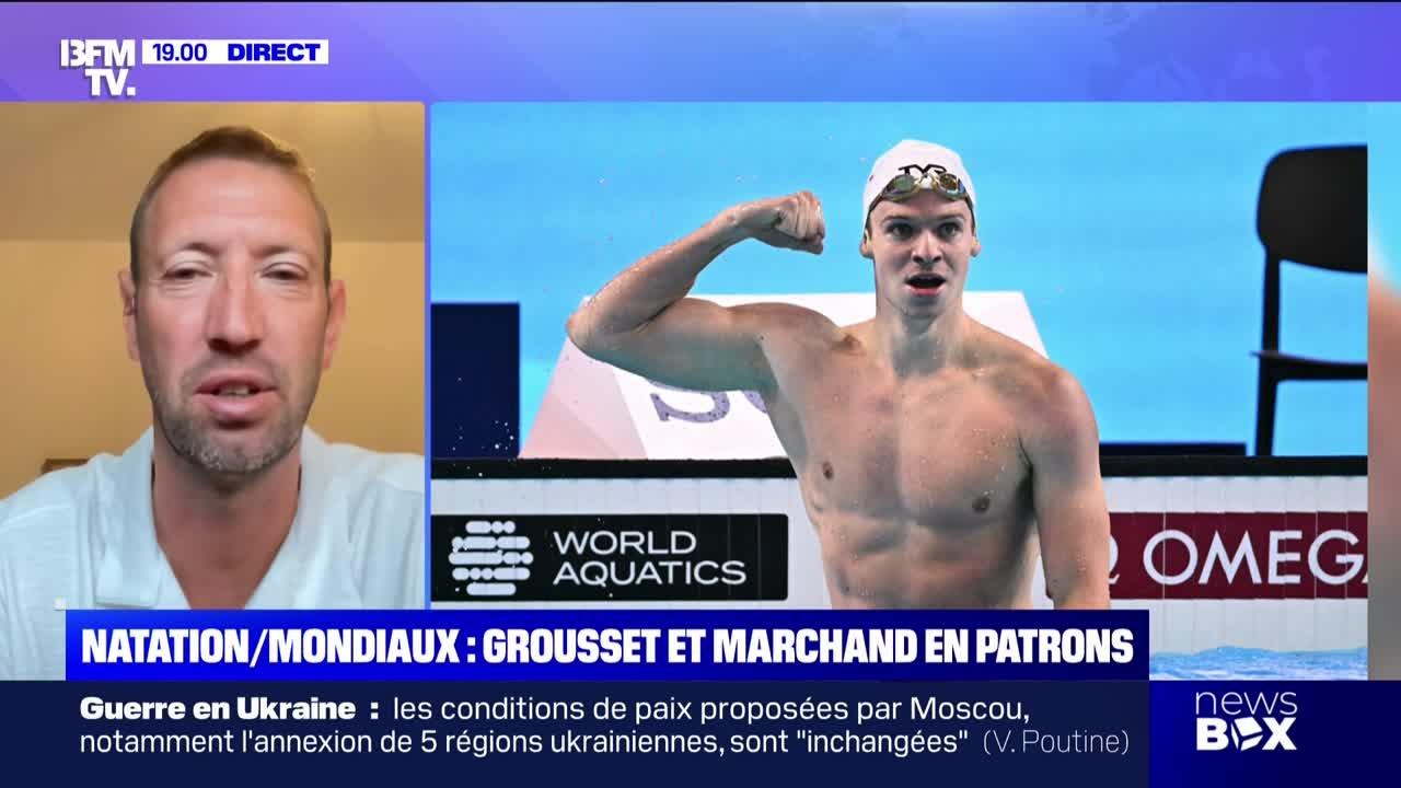 Mondiaux de natation : Grousset et Marchand en patrons - 02/08