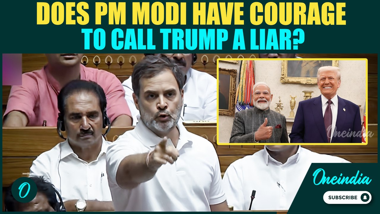 Rahul Gandhi Full Speech: Does Modi Have Courage to Call Trump a Liar? Op. Sindoor Debate