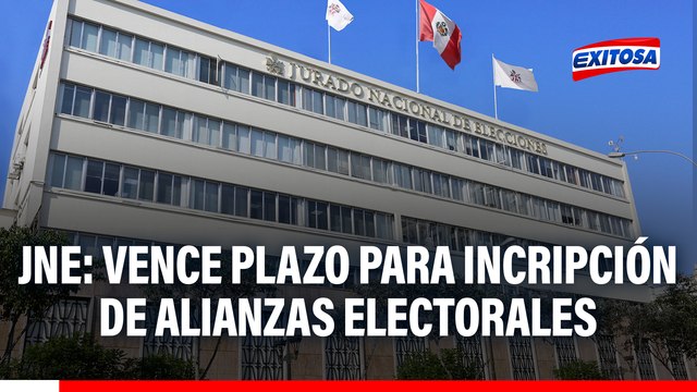JNE: HOY vence plazo para inscribir alianzas electorales con miras a comicios de 2026