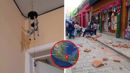 CDMX: Sismo de 5.9 sacude a la capital mexicana; epicentro en Tlacolula, Oaxaca
