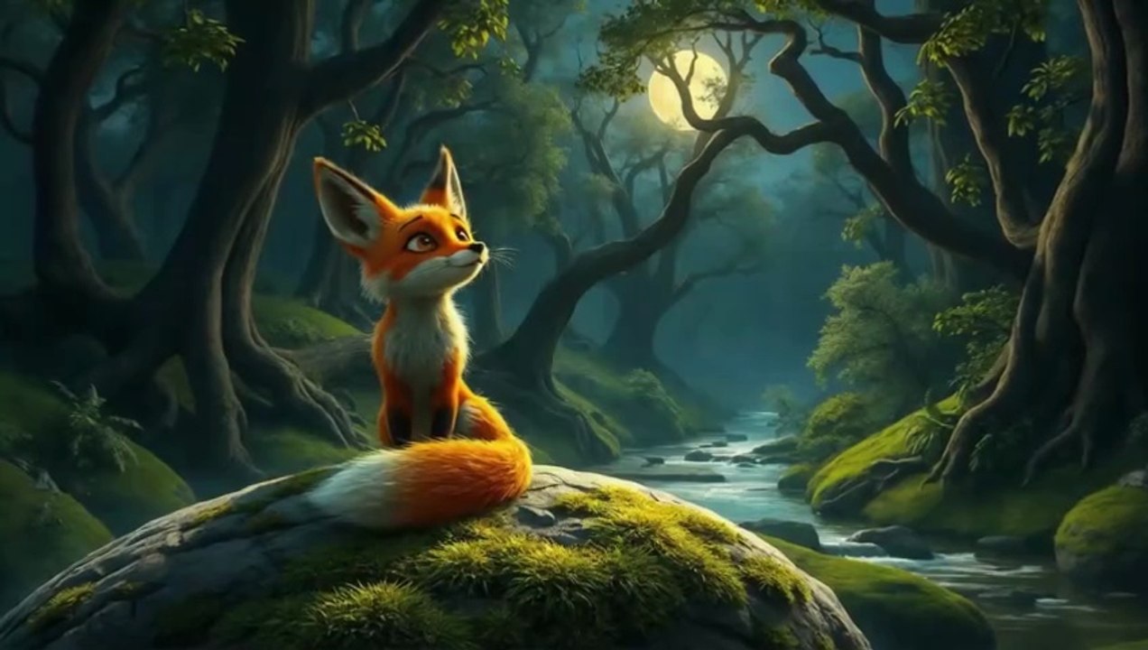 ✨ The Legend of Felix the Star Fox _ Magical Bedtime Story for Kids _ Enchanted Forest Adventure (1)