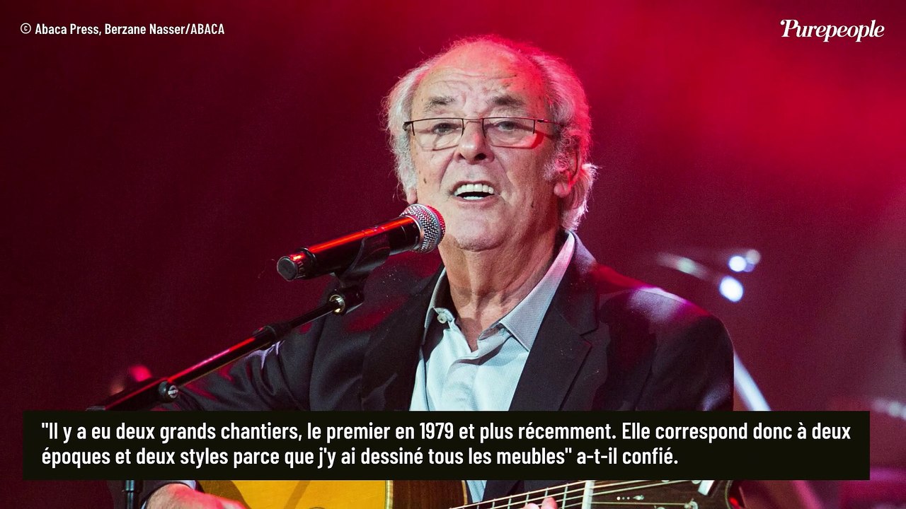 "J'ai dû agrandir" : Maxime Le Forestier, sa maison entourée de prairies, qu'il a retapée dans le Vendômois
