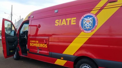 Jovem é vítima de atropelamento na Rua Europa, em Cascavel