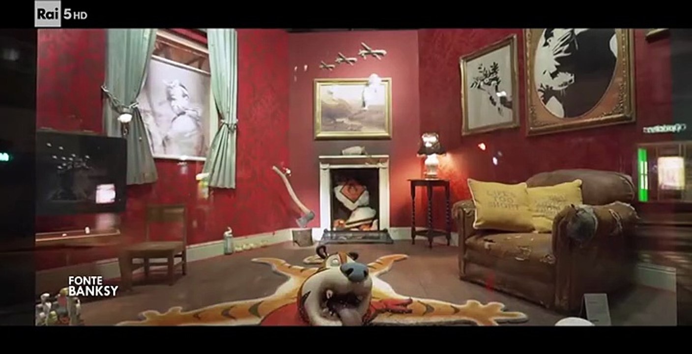 [Arte-Enigmi E Misteri]  BANSKY E LA RAGAZZA DEL BATACLAN   (Edoardo Anselmi; Italia; 2023)