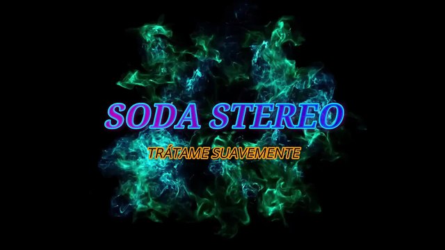 Soda Stereo - Trátame suavemente (KARAOKE)