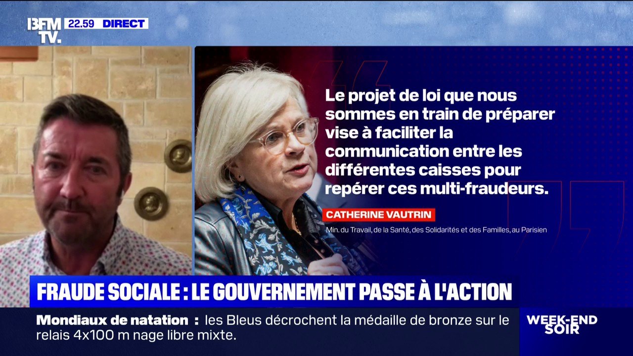 "La solidarité oui, la naïveté non": Karl Olive (député "Ensemble pour la République") estime que Catherine Vautrin "a raison" de s'attaquer à la fraude sociale