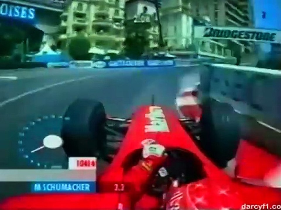 F1 – Michael Schumacher (Ferrari V10) Onboard – Monaco 2001