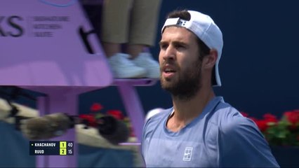 Toronto - Khachanov fait tomber Ruud