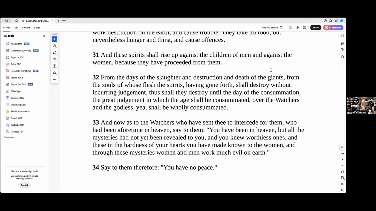 2025.02.18. The Book of Enoch. Discussions with Metropolitan Jonah (Paffhausen). Part 3