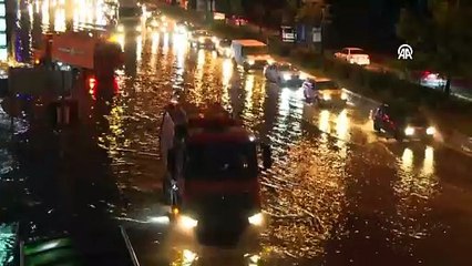 Ankara’da sağanak etkili oldu