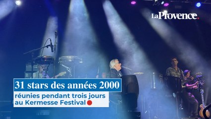 31 stars des années 2000 réunies pendant trois jours au Kermesse Festival