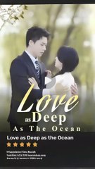 love is as deep as the ocean chinese drama