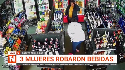 MUJERES ROBAN BEBIDAS
