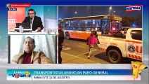 Transportistas formales anuncian nuevo paro general para el 11 de agosto: 