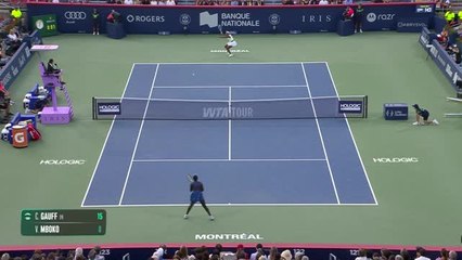Home heroine Mboko dispatches Gauff in Montreal