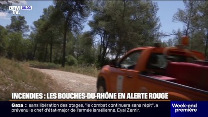 Incendie: le département des Bouches-du-Rhône est en alerte rouge aux feux de forêt
