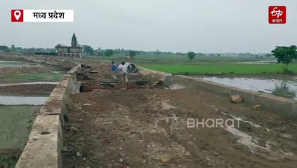 बेकाबू सिंध ने शिवपुरी में मचाई तबाही, सैलाब में बहा भडौता रोड, मंजर देख सहमे लोग