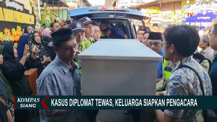 Keluarga Siapkan Pengacara untuk Kawal Kasus Kematian Diplomat Arya Daru | KOMPAS SIANG