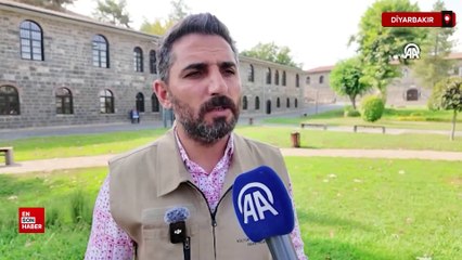 Diyarbakır’da mezar kazarken Geç Roma dönemine ait mozaik bulundu