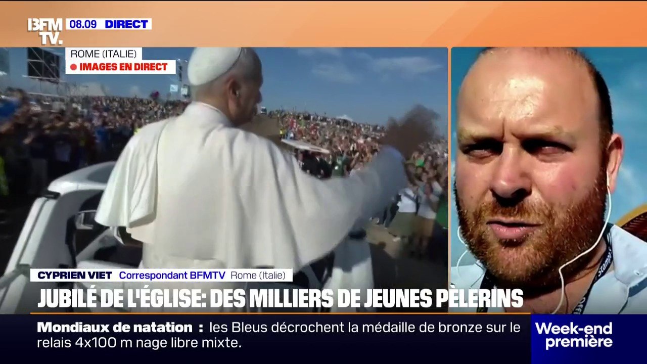 Jubilé de l’Église: un million de jeunes catholiques réunis à Rome pour une veillée géante avec le pape Léon XIV